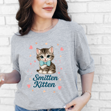 Smitten Kitten Graphic Tee - Coquette Kitten Tee