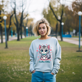 Adorable Smitten Kitten Crewneck Sweatshirt - Smitten Kitten Couture
