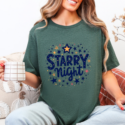 Starry Night Celestial T-Shirt