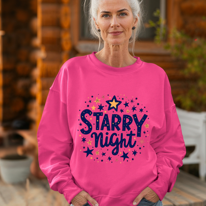 Starry Night Crewneck Sweatshirt