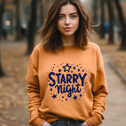 Starry Night Crewneck Sweatshirt