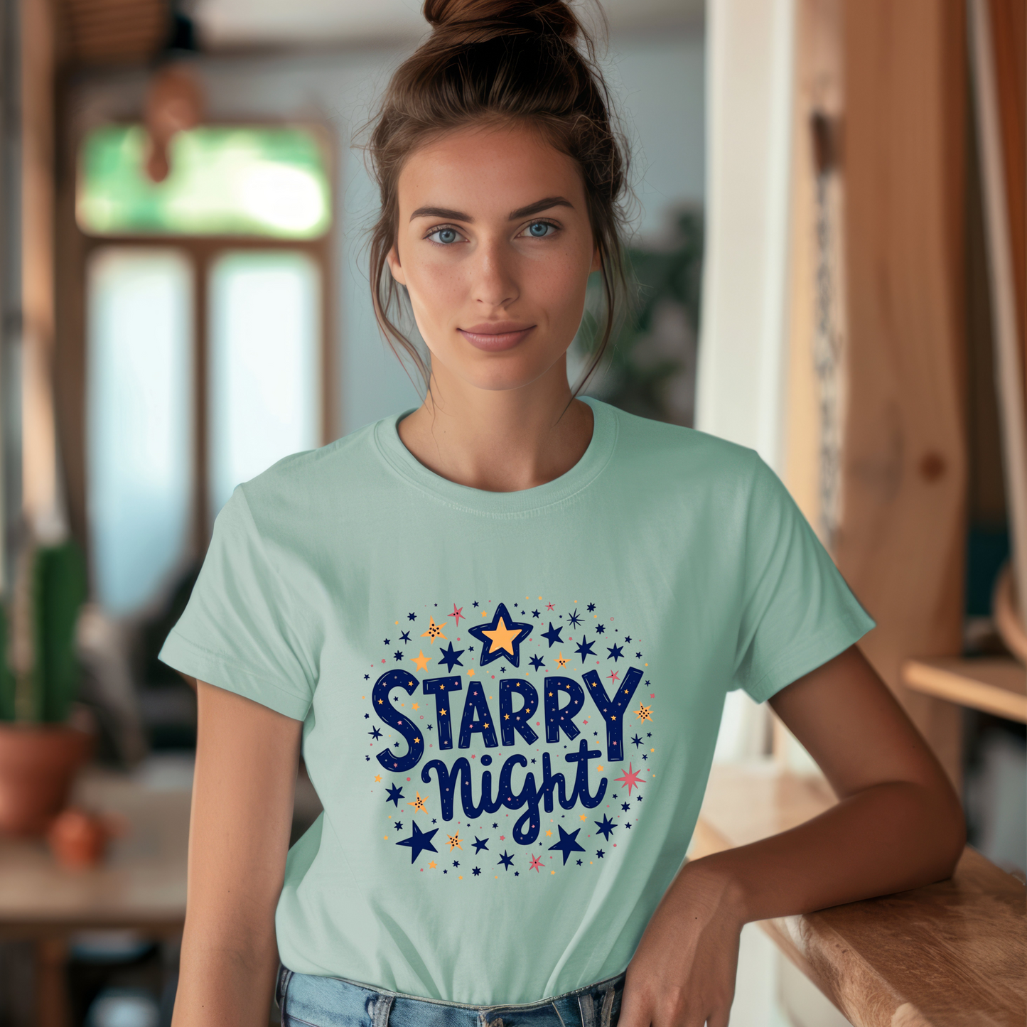 Starry Night Celestial T-Shirt