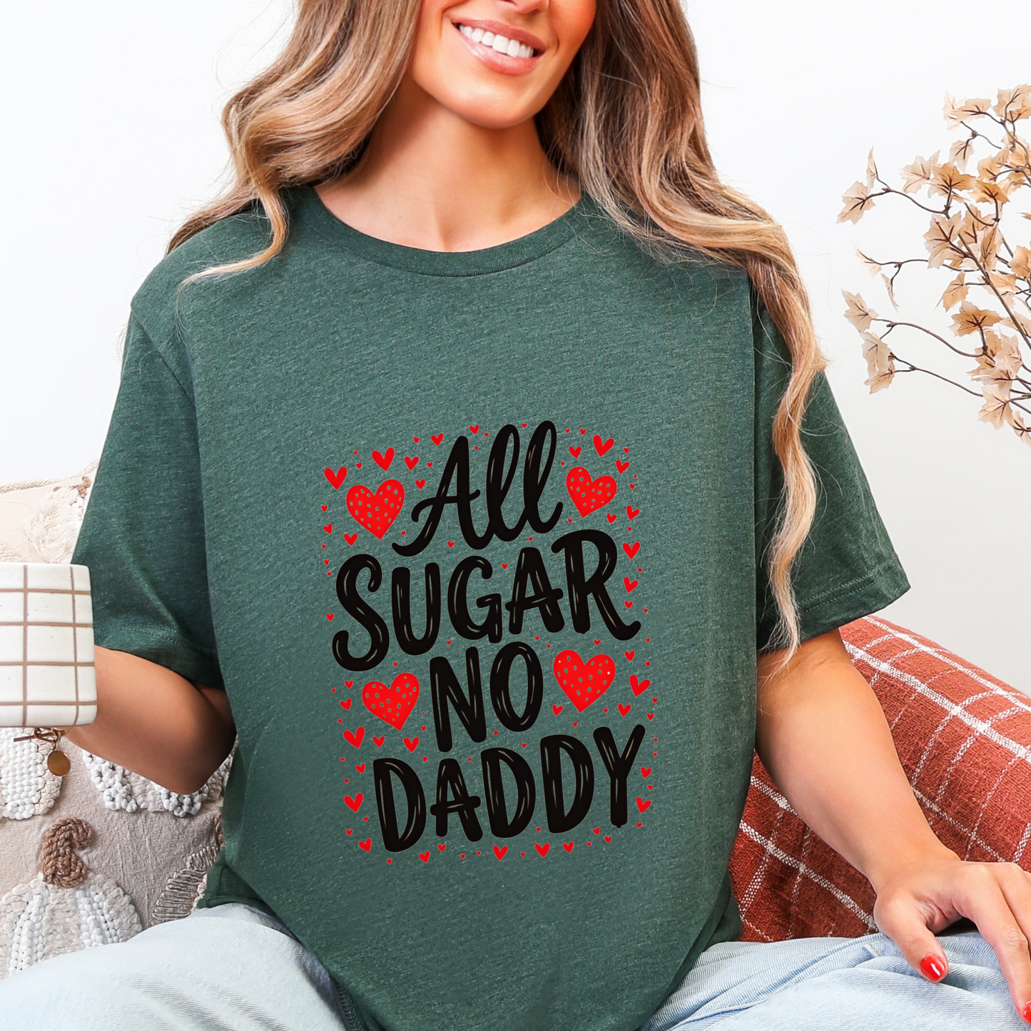 All Sugar No Daddy Coquette Graphic Tee