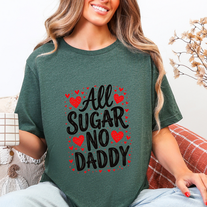 All Sugar No Daddy Coquette Graphic Tee