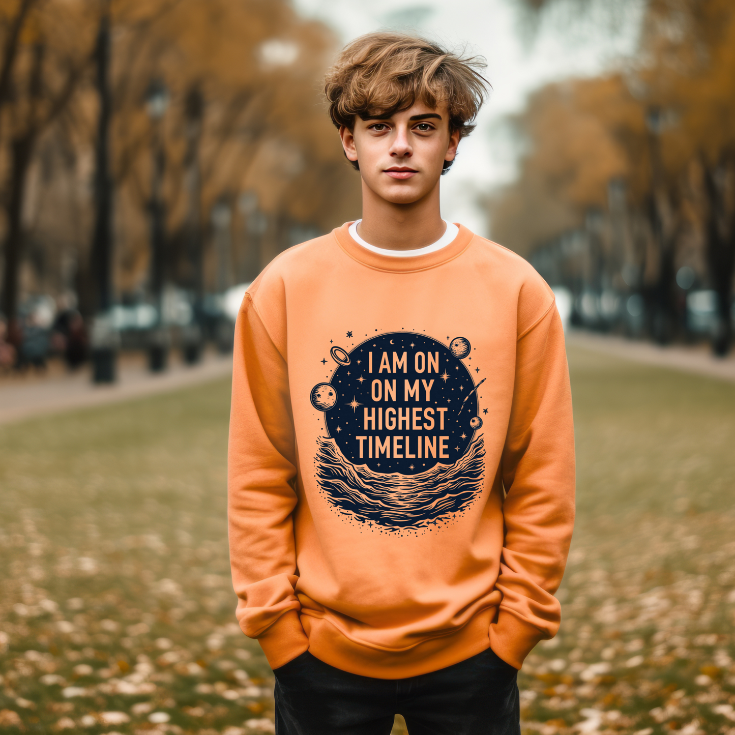Highest Timeline Crewneck Sweatshirt