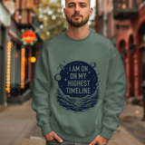 Cosmic Inspiration Crewneck Sweatshirt