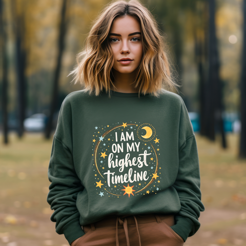 Cosmic Starry Night Inspiration Crewneck Sweatshirt