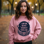 Cosmic Inspiration Crewneck Sweatshirt
