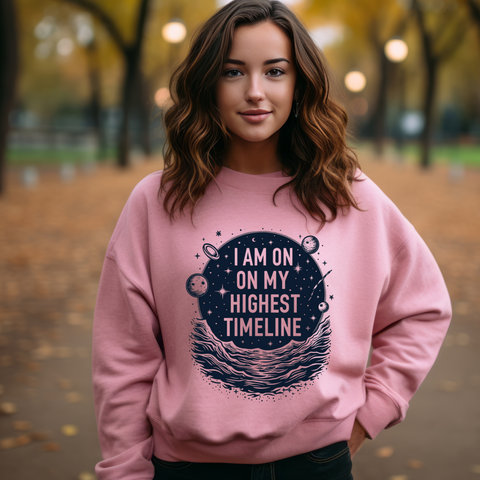 Cosmic Inspiration Crewneck Sweatshirt