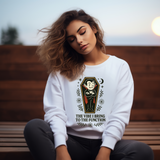 Funny Vampire Crewneck Sweatshirt - The Vibe I Bring to the Function