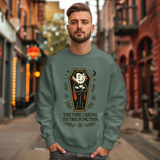 Funny Vampire Crewneck Sweatshirt - The Vibe I Bring to the Function