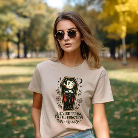 Vampire Vibe Tee - Sarcastic Graphic Tee