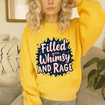 Whimsical Rage Crewneck Sweatshirt