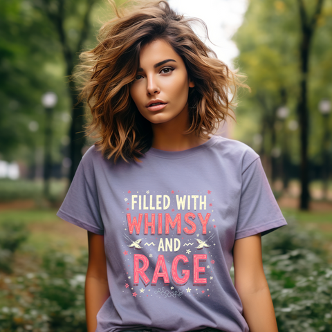 Whimsical Rage Graphic T-Shirt