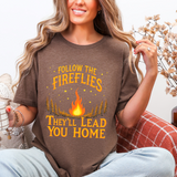 Follow the Fireflies Unisex Jersey Tee