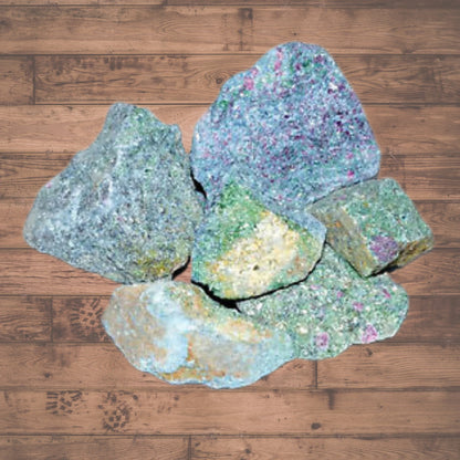 Raw Ruby Zoisite Crystal