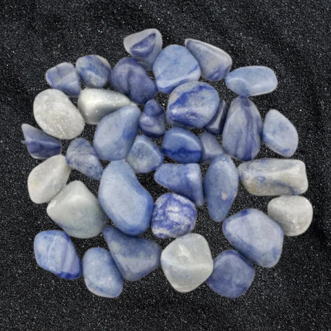 Blue Aventurine, Tumbled Blue Aventurine Stones, Tumbled Blue Aventurine Crystals