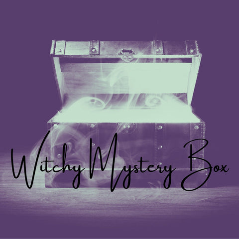 Witchy Mystery Box - Witchy Mystery Gift - Beginner Witch  Box - Crystal Witch - Mystery Altar Kit - Pagan Mystery Gift Box - Witch Confetti