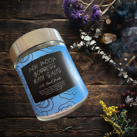 New Moon Goddess Bath Salts