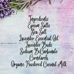Lavender Coconut Milk Bath