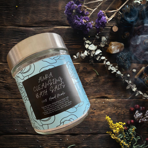 Aura Cleansing Bath Salts, Clearing Auric Field