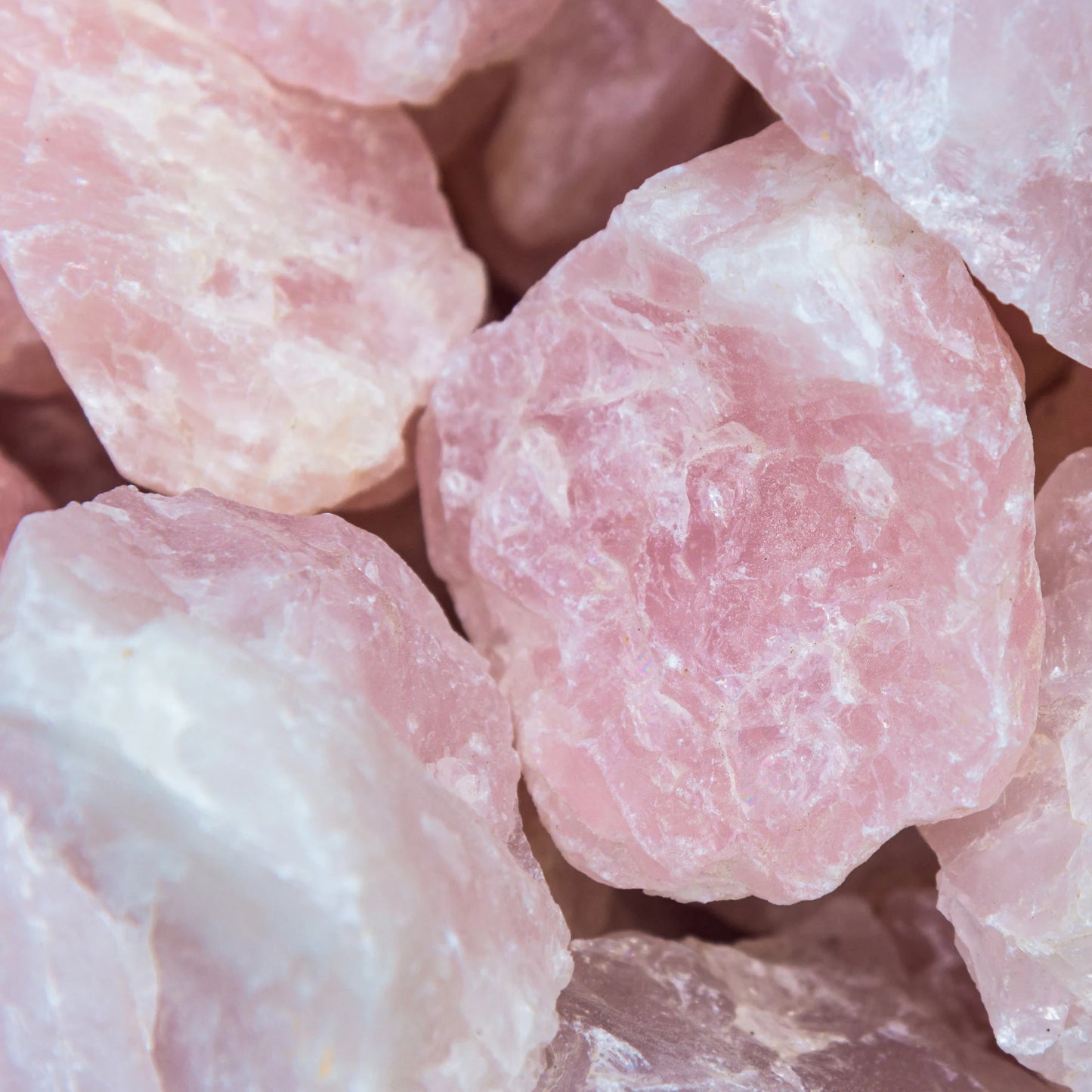 Untumbled Rose Quartz Crystal – Alchemy Emporium