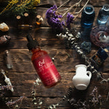 Red Fast Luck Anointing Oil - Ritual Anointing Oil - Ritual Oils - Conjure Oil - Manifestation Anointing Oil - Intention Oils - Good Luck