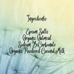 Coconut Oatmeal Milk Bath