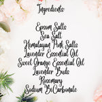 Aura Cleansing Bath Salts, Clearing Auric Field