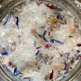 Fairy Realm Milk Bath Salts - Coconut Milk Bath - Epsom Salt Bath - Connect to Fairy Realm - Himalayan Pink Salt Bath - Intention Bath Salts