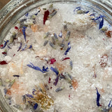 Fairy Realm Milk Bath Salts - Coconut Milk Bath - Epsom Salt Bath - Connect to Fairy Realm - Himalayan Pink Salt Bath - Intention Bath Salts