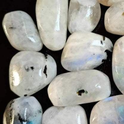 Rainbow Moonstone Tumbled Crystal