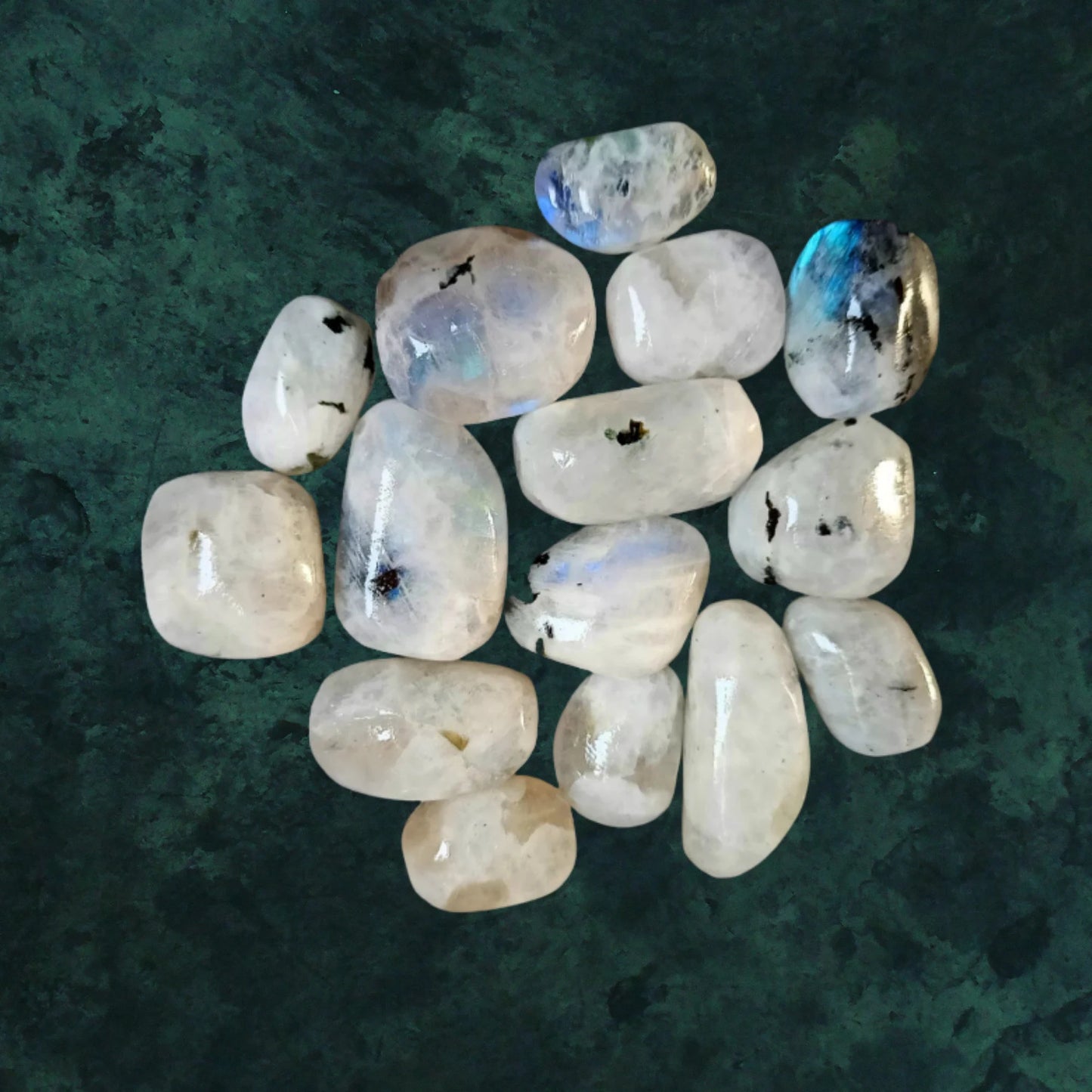 Rainbow Moonstone Tumbled Crystal