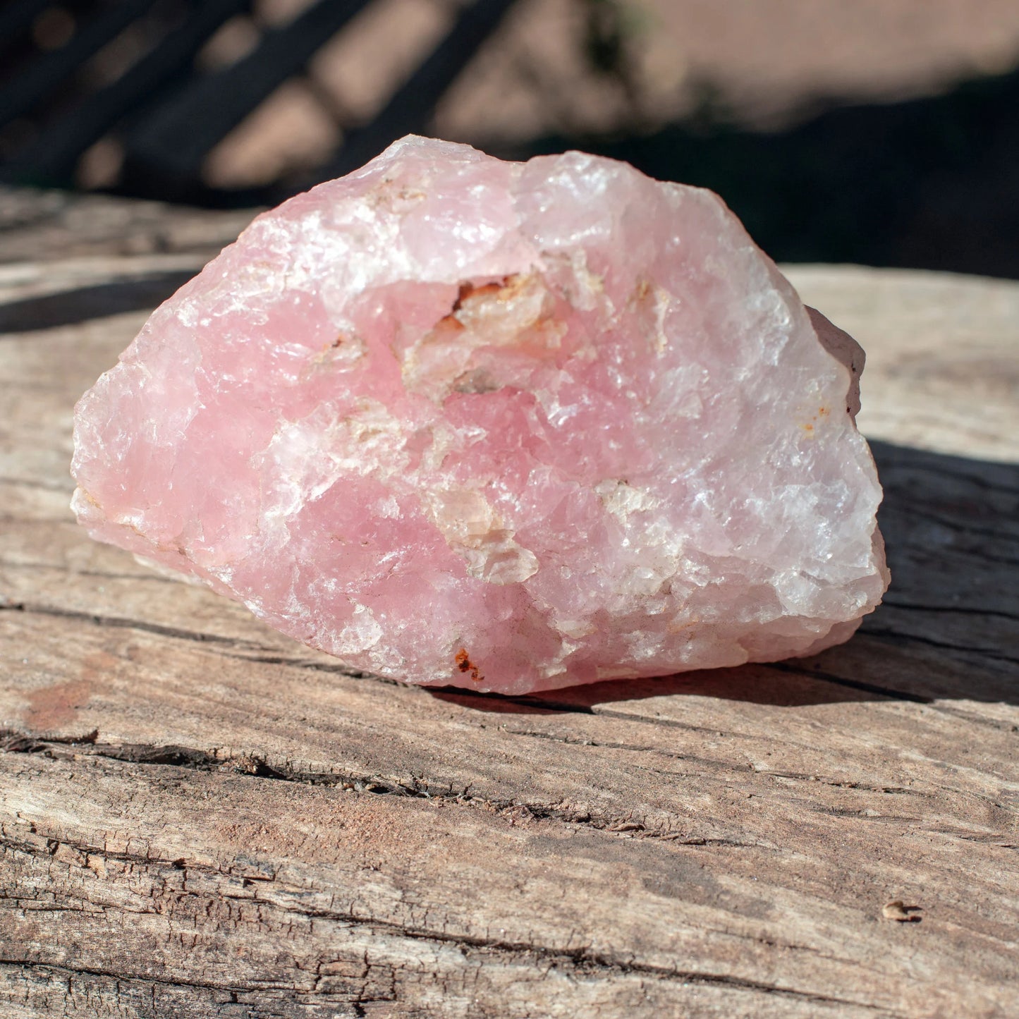 Untumbled Rose Quartz Crystal – Alchemy Emporium