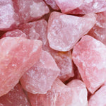 Untumbled Rose Quartz - Rose Quartz Crystal - Untumbled Crystals - Crystals for Love - Heart Healing Crystals - Raw & Untumbled Rose Quartz