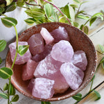 Untumbled Rose Quartz Crystal