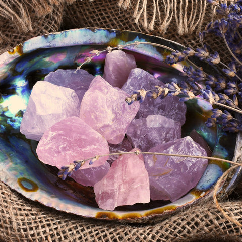 Untumbled Rose Quartz Crystal