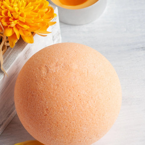 Sweet Orange Bath Bombs - Fizzy Bath Bombs - Sweet Orange Bath Fizz - Ritual Bath Bomb - Relaxation Tools - Bath Sets - Bath Bombs