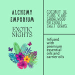 Exotic Nights Rollerball Essential Oil Blend - Intention Rollerball - Ritual Essential Oil Blend - Exotic Nights Roller Ball Flirty Perfume
