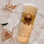 Skull & Moon Pillar Candle