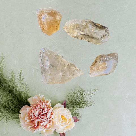 Rough Citrine Quartz Crystal