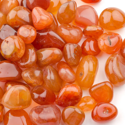 Tumbled Carnelian Crystals