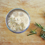 Rosemary & Lemon Intention Candle - 4 oz Intention Soy Candle - 4 oz Soy Candle - Clear Quartz Crystal Intention Candle - Protection Candle