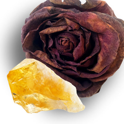 Rough Citrine Quartz Crystal