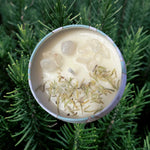 Rosemary & Lemon Intention Candle - 4 oz Intention Soy Candle - 4 oz Soy Candle - Clear Quartz Crystal Intention Candle - Protection Candle