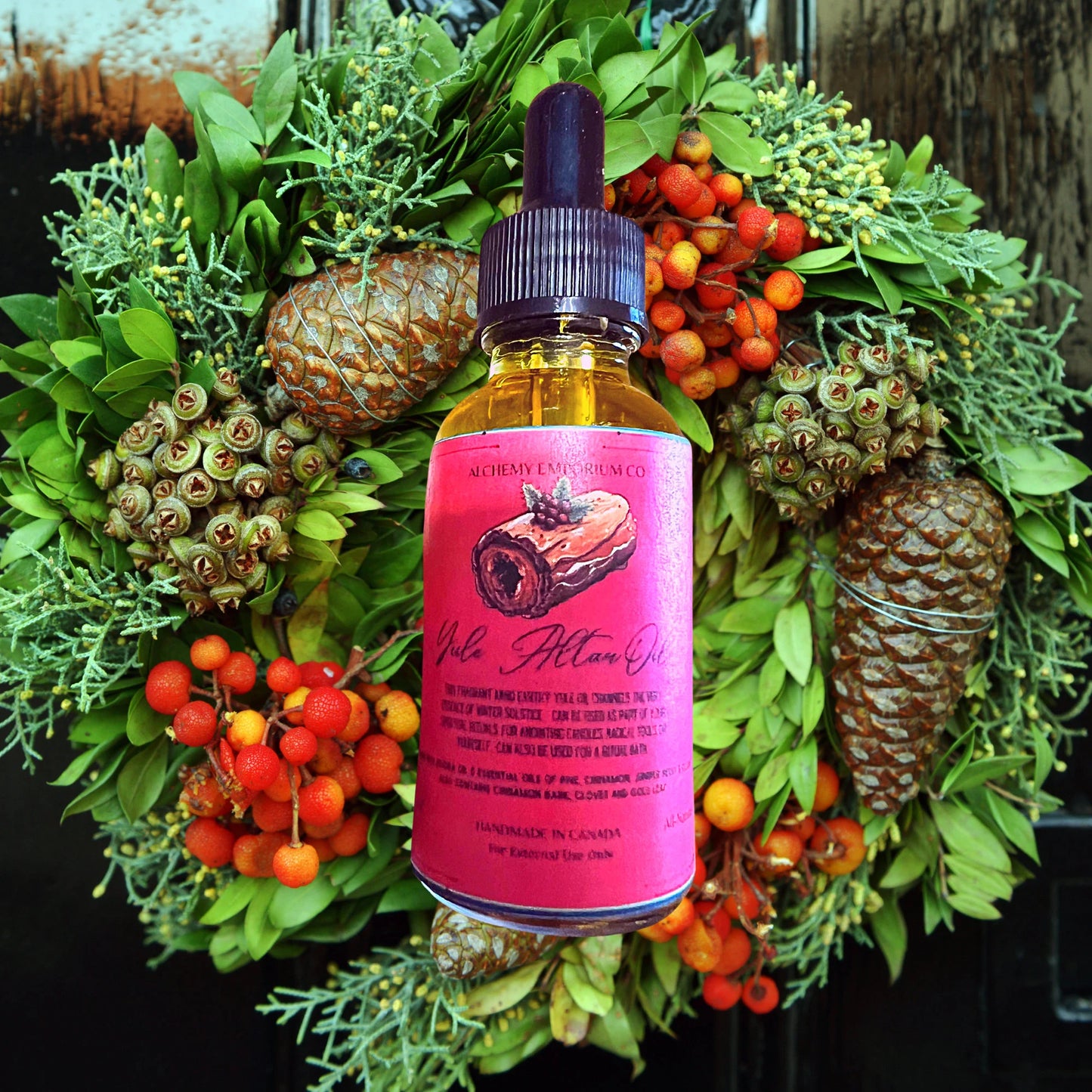 Yule Altar Anointing Oil
