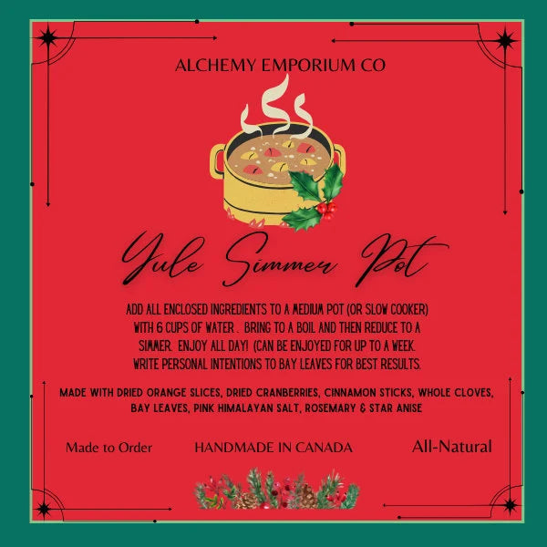 Yule Tealight & Simmer Pot Gift Set