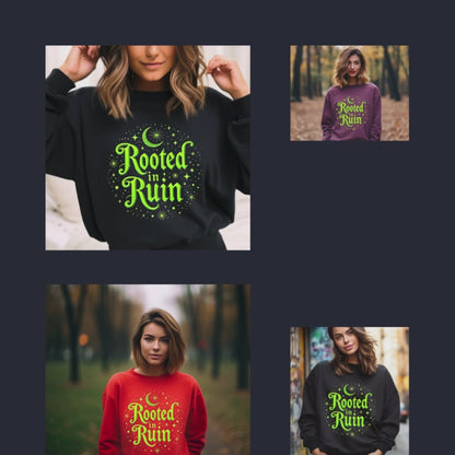 Rooted in Ruin Graphic Sweatshirt