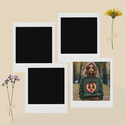 All Sugar No Daddy Retro Pin-Up Sweater