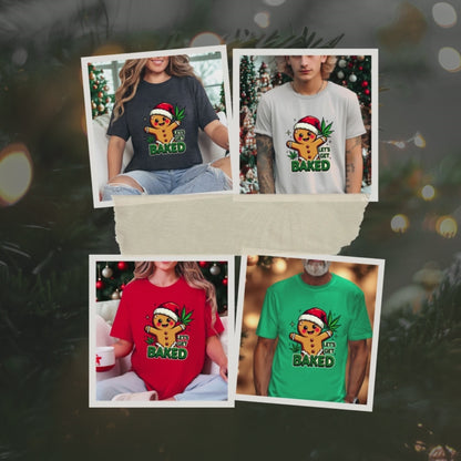 Let's Get Baked Holiday Gingerbread Man Tee